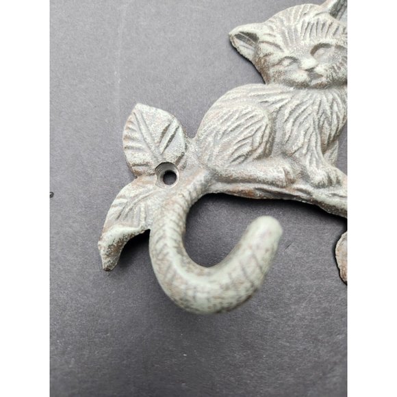 Cats Kittens With 4 Hooks Hangers For Wall Coat Key - Picture 9 of 14